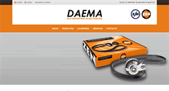 Desktop Screenshot of daema.com.ar